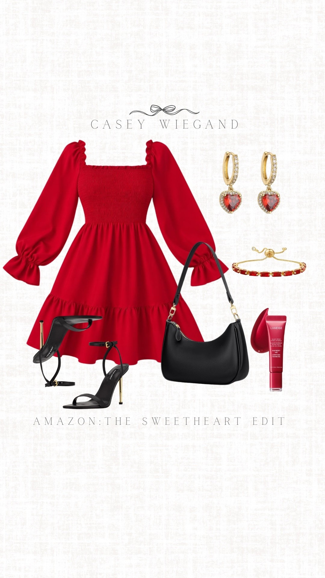 Feeling my best with these cute red pieces and matching accessories. Perfect for a fun night out! #SweetheartEdit

#LTKgrwm #LTKootd #LTKHoliday