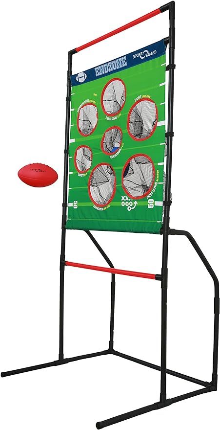 Sport Squad Endzone Challenge - 2-in-1 Football Toss and Flying Disc Toss - Backyard and Lawn Gam... | Amazon (US)