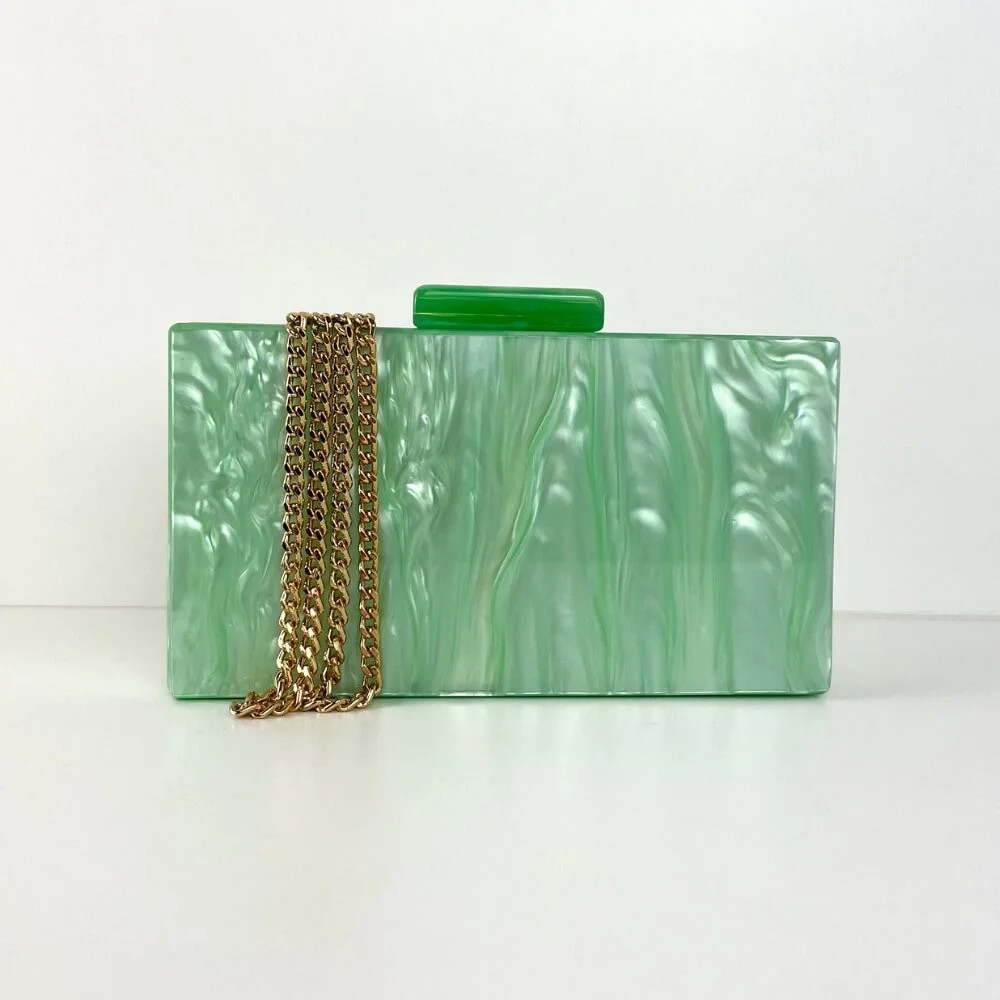 Bolsa Clutch Maya - Verde Menta Verde | Renner (BR)