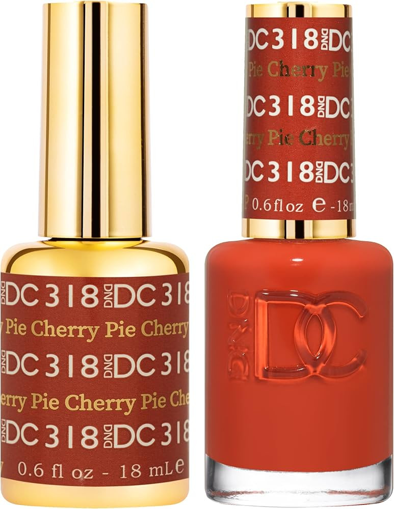 DND DC Gel Polish Set, Orange Collection, UV/LED GelPolish and Air Dry Nail Lacquer, Matching Chi... | Amazon (US)