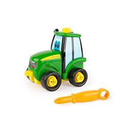 John Deere Preschool Build-A-Johnny Tractor - Best for 2 year olds | Fat Brain Toys