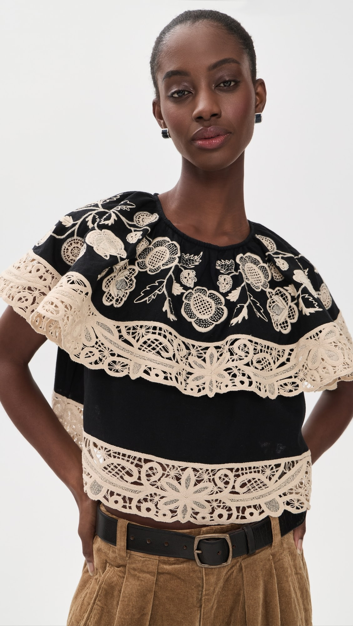 Sea Shiloh Embroidered Top | Shopbop | Shopbop