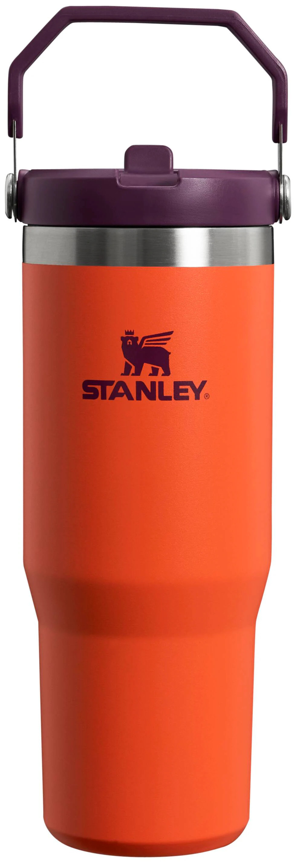 Stanley 30-fl oz Stainless Steel Insulated Water Bottle- Tgrlly Plm in Orange | 10-09993-501 | Lowe's