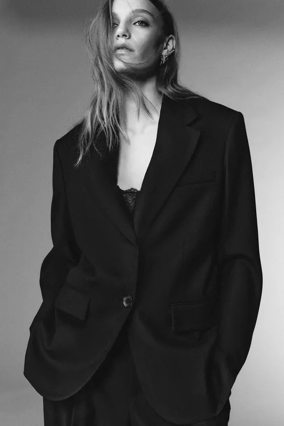 LIMITED EDITION WOOL BLEND BLAZER | Zara US