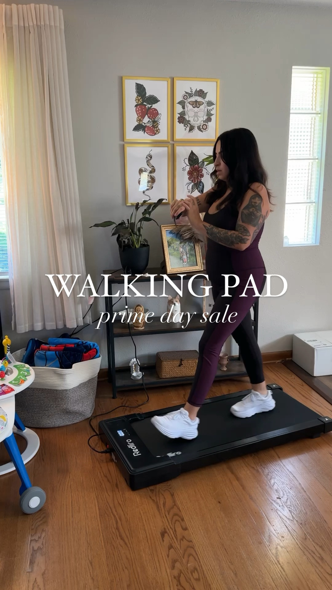 My fav walking pad is on sale for Amazon prime day! This thing is literally one of my fav purchases! 

#LTKVideo #LTKMidsize #LTKxNSale
