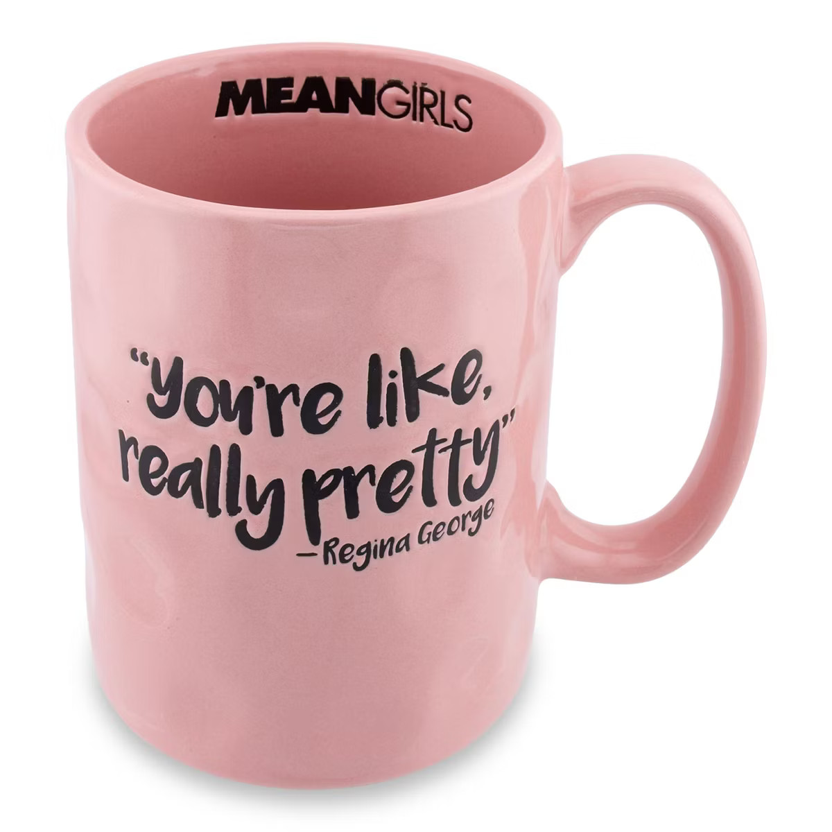 Silver Buffalo Mean Girls "Really Pretty" Wax Resist Ceramic Pottery Mug | Holds 18 Ounces | Target