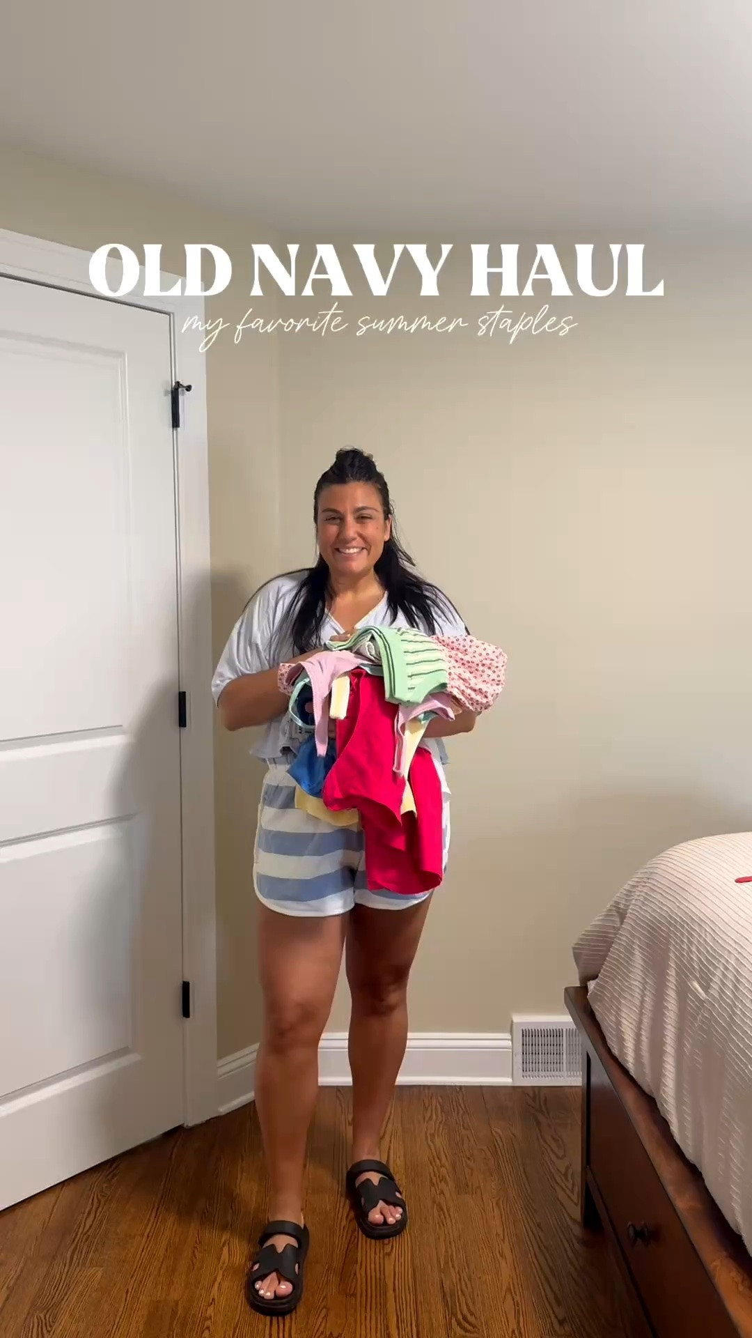 Old navy haul - size large in everything

#LTKvlog #LTKMidsize #LTKSaleAlert