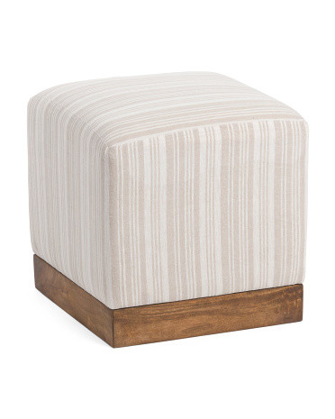 Waldon Striped Stool | TJ Maxx