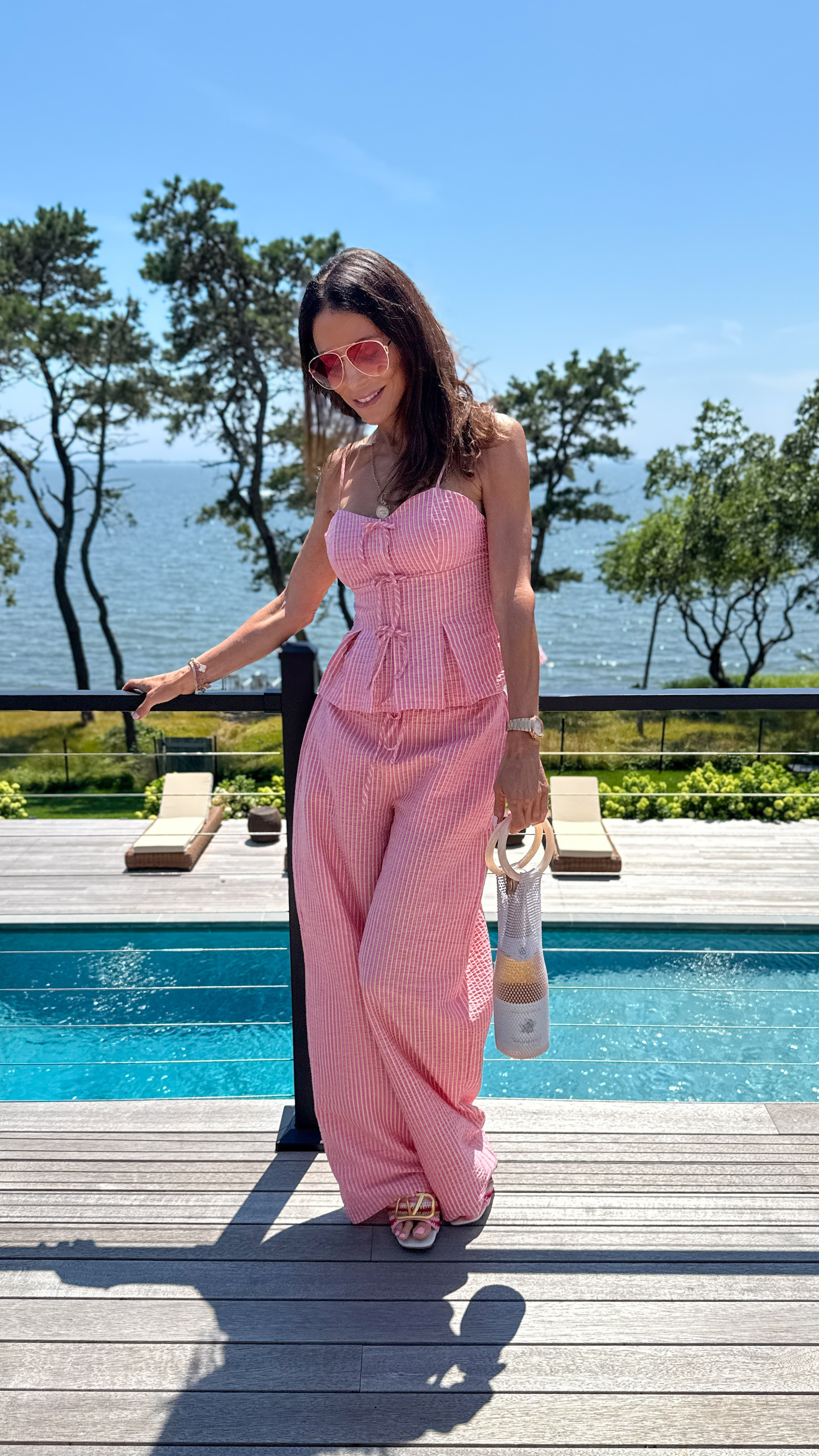 Summer OOTD♥️💕My exact set is from Zara, but linking similars! 

 #LTKStyleTip #LTKShoeCrush #LTKItBag