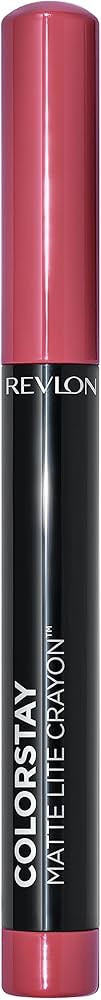 REVLON ColorStay Matte Lite Crayon Lipstick with Built-in Sharpener, Smudge-proof, Water-Resistan... | Amazon (US)