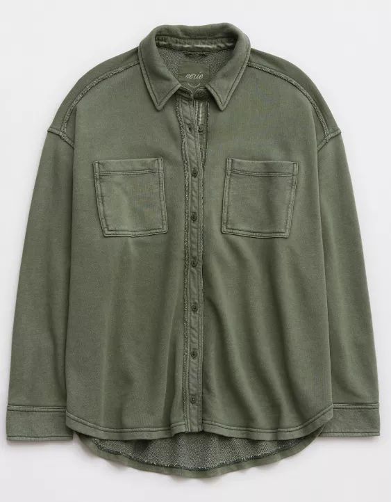 Aerie LumberJane Fleece Shirt | American Eagle Outfitters (US & CA)