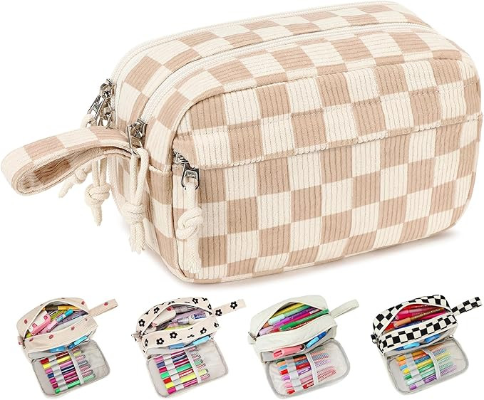 Bluboon Big Capacity Pencil Case Pencil Pouch Pen Case School Supplies Cute Pencil Box Pencil Bag... | Amazon (US)