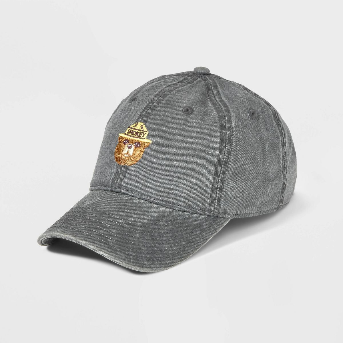 Smokey The Bear Baseball Hat - Black Wash | Target