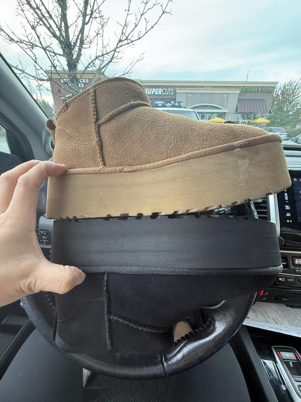 UGG® Women's Classic Ultra Mini Platform Booties - Macy's | Macy's