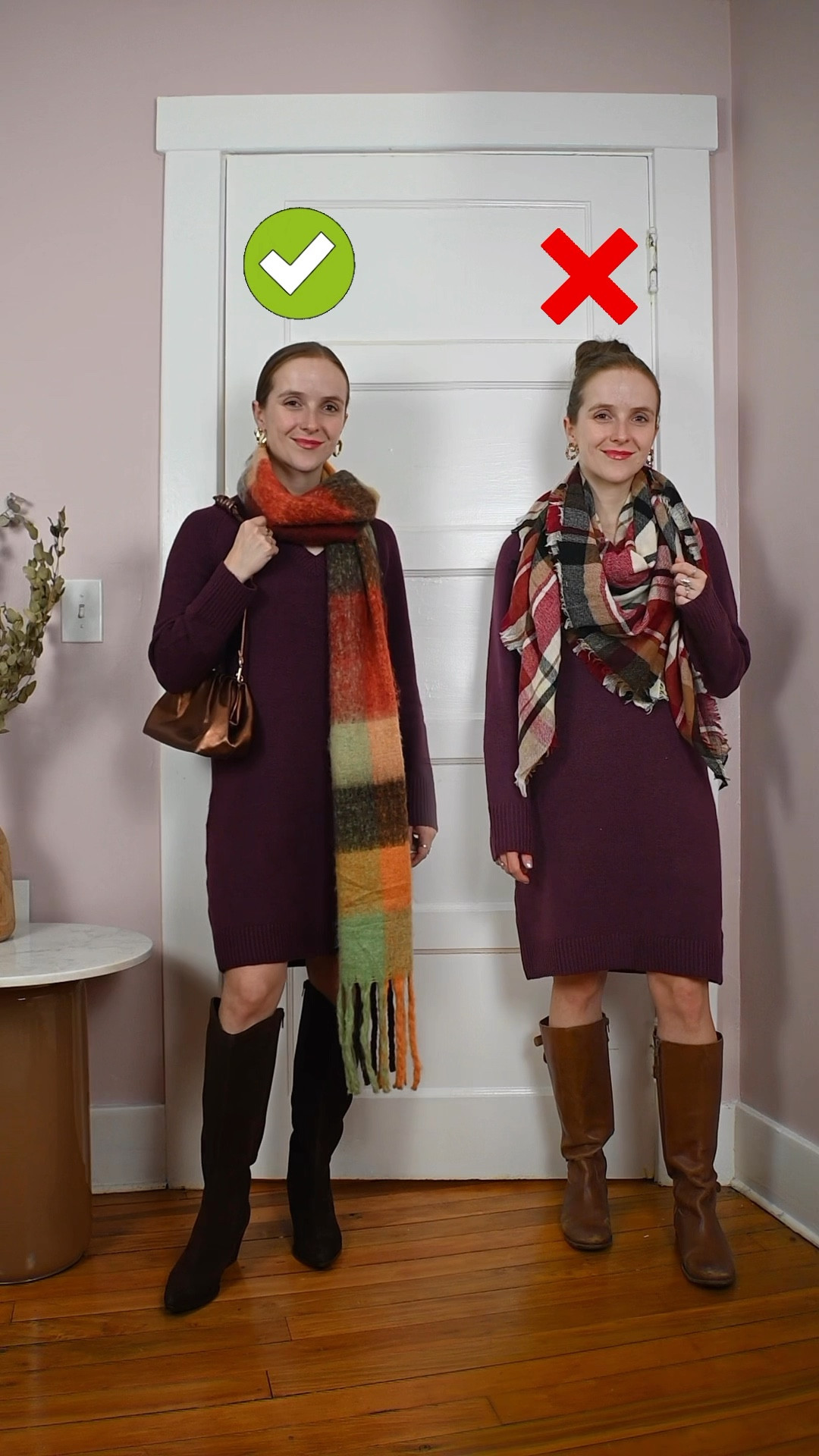 Millenial makeover sweater dress 
Wearing xs regular 
Cozy fall outfit with boots 

#LTKSaleAlert #LTKSeasonal #LTKFindsUnder50