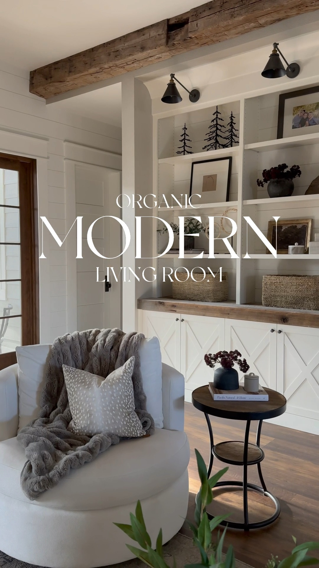 Modern organic touches.  The dove art over my mantle is on sale this weekend!

#LTKHome #LTKVideo #LTKSaleAlert