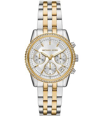 Women's Mini Bryant Chronograph Stainless Steel Bracelet Watch | Dillard's