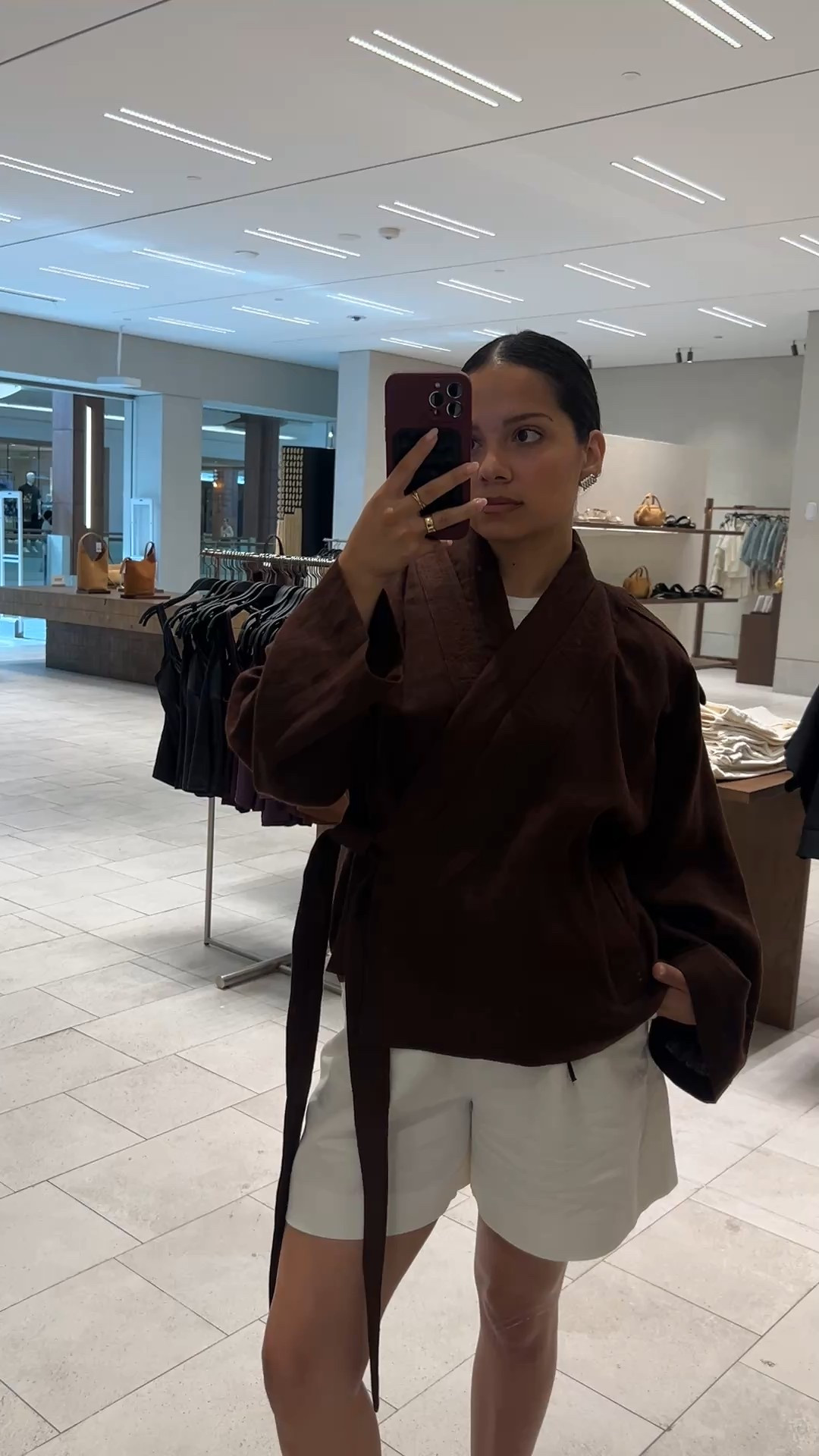 Brown linen Zara kimono now on sale 

#LTKFindsUnder100 #LTKSaleAlert #LTKStyleTip