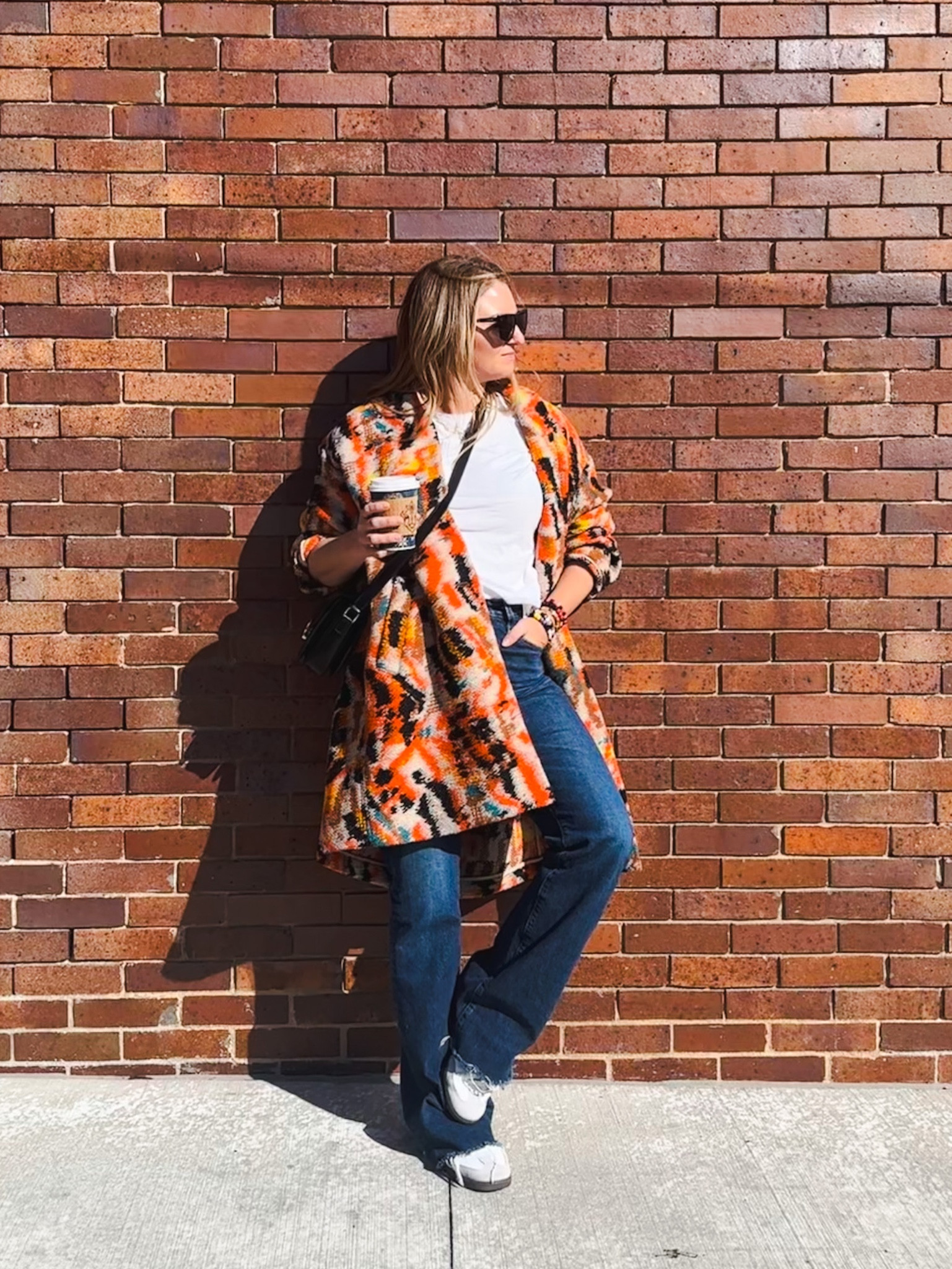 Topshop Tall brushed throw-on coat … curated on LTK