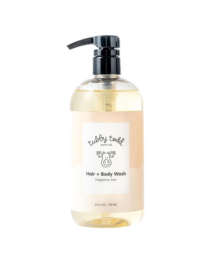 TUBBY TODD Hair + Body Wash - Baby Shampoo and Body Wash - Gentle, Natural Baby Was for Newborns,... | Amazon (US)