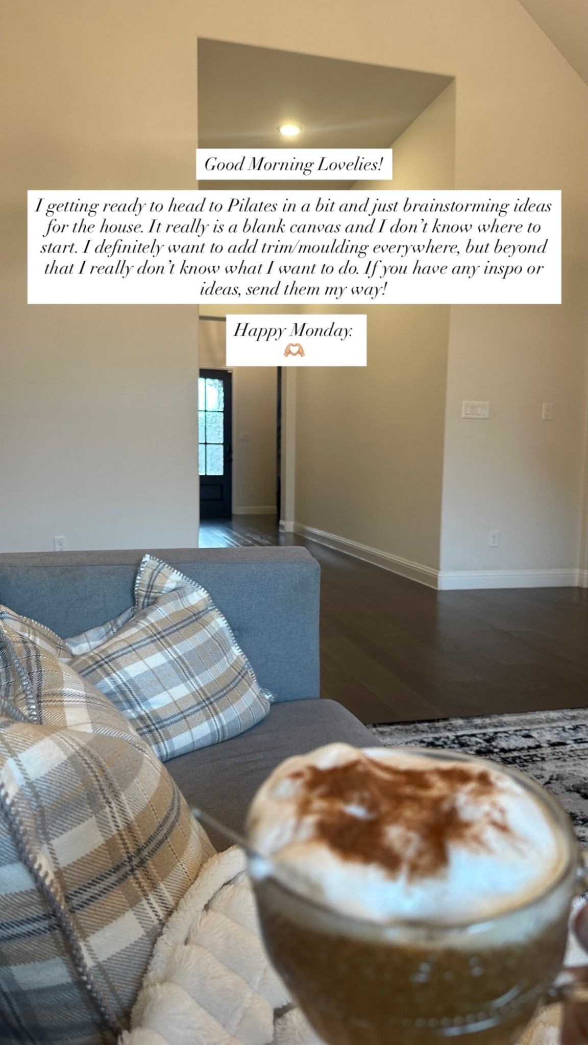 Good morning ☀️
New week, new grace. Whatever last week held — let it go. Today’s a fresh start. Drop a ☕️ if you’re choosing peace over perfection this morning.


#MondayMindset #ChristianInfluencer #FaithOverFear #MorningMotivation #GraceFilledLife #Over40Community #IntentionalLiving #CoffeeAndFaith

#LTKdayinmylife #LTKmomlife #LTKmorningroutine