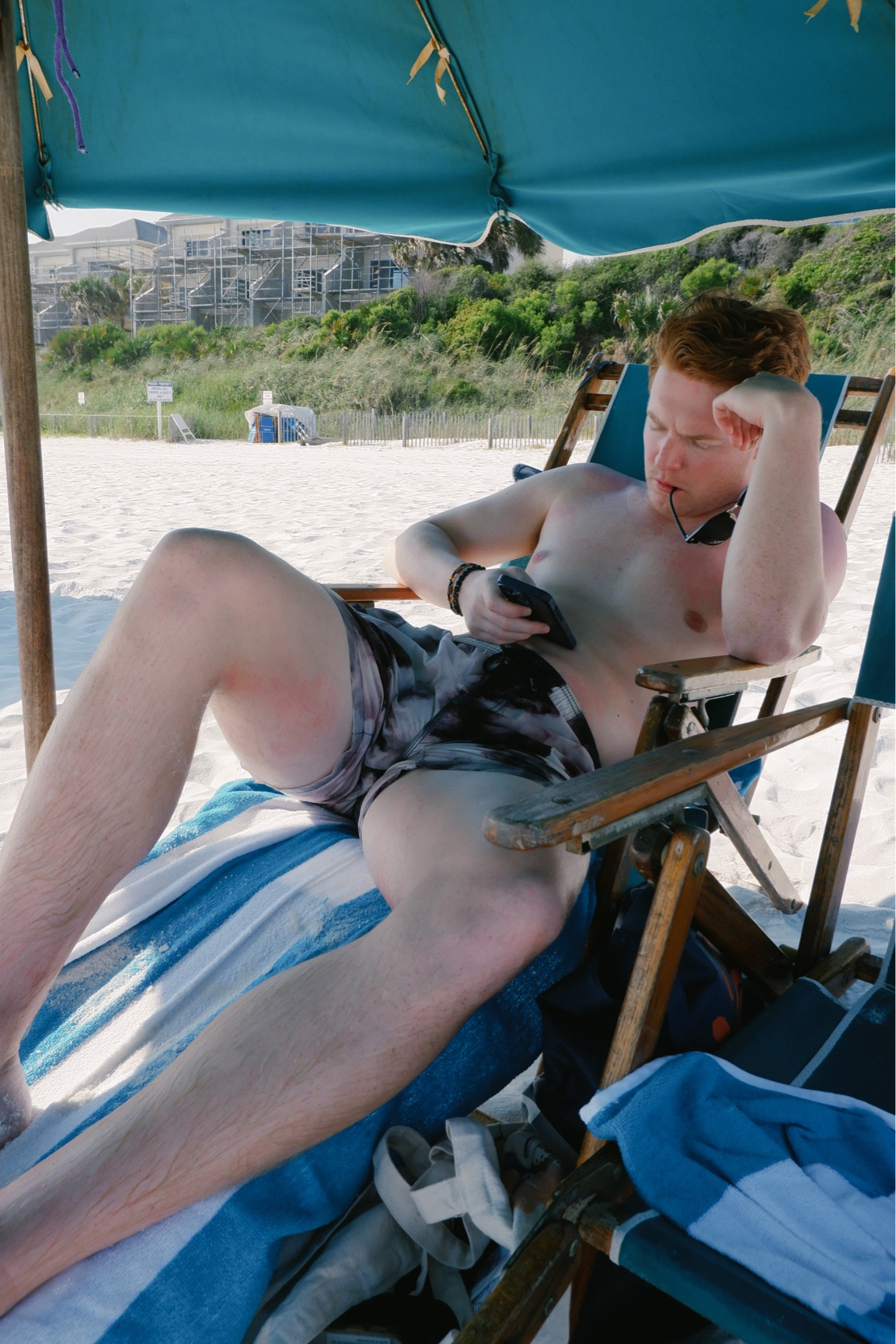 beachin’ on our babymoon 👶🏼🌙 #babymoon #baby #momanddad #firsttimeparents #lasttrip #beach #florida #seaside #summer #vacation #pregnant 

#LTKswim #LTKtravel #LTKmens