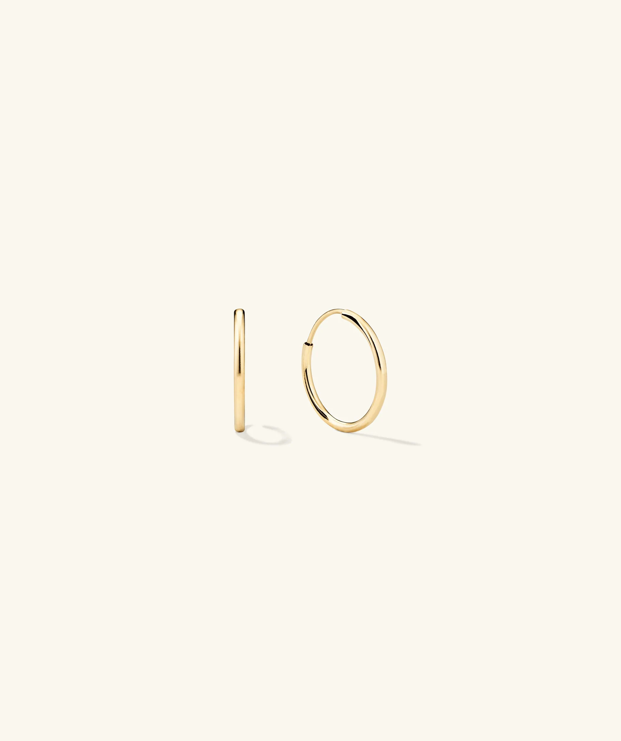 Small Hoops | Mejuri Fine Crew
