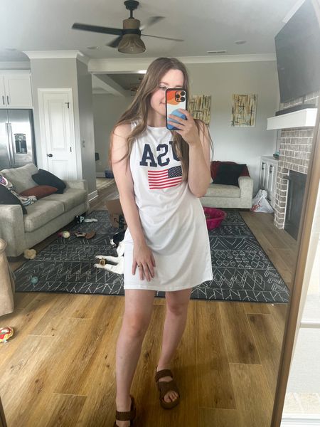 4th of July outfit ideas for women! 
This little dress is from Amazon, wearing a size small! 
| 4th of July, dresses, dress, 4th of July dress, summer outfit ideas, casual dresses, casual outfits, outfit inspo, amazon outfits, amazon dress, Lululemon belt bag, Fanny pack, travel outfits, try on, amazon try on haul, flat lay, Labor Day, summer outfits, outfits for her, outfit ideas, loungewear, jumpsuit, matching set, beach, summer, summer outfit, red white and blue, travel, travel outfit, wedding guest, pantsuit, cruise, island, beach 

#LTKSeasonal #LTKunder50 #LTKtravel