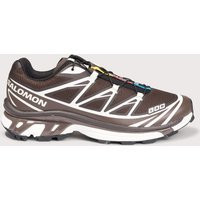 SALOMON Mens XT-6 Sneakers - Colour: Black Coffee/French Roast/Vanilla Ice - Size: 8.5 | Eqvvs