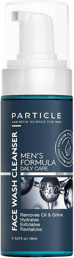Particle Mens Face Wash - Anti Aging Face Cleanser for Men (5.07 Oz) - Daily Moisturizing Face Wa... | Amazon (US)