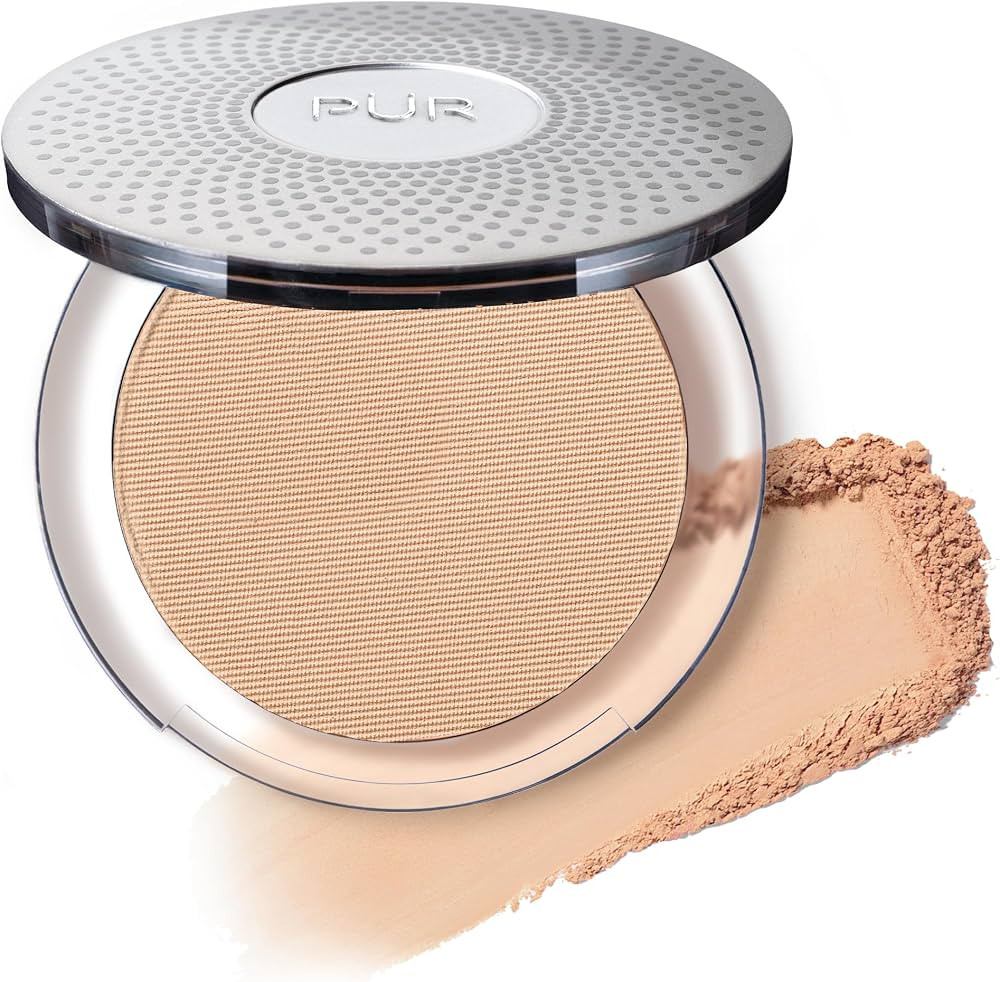 P\u00dcR MINERALS 4-in-1 Pressed Mineral Makeup Powder Foundation with SPF 15 - Concealer & Finis... | Amazon (US)