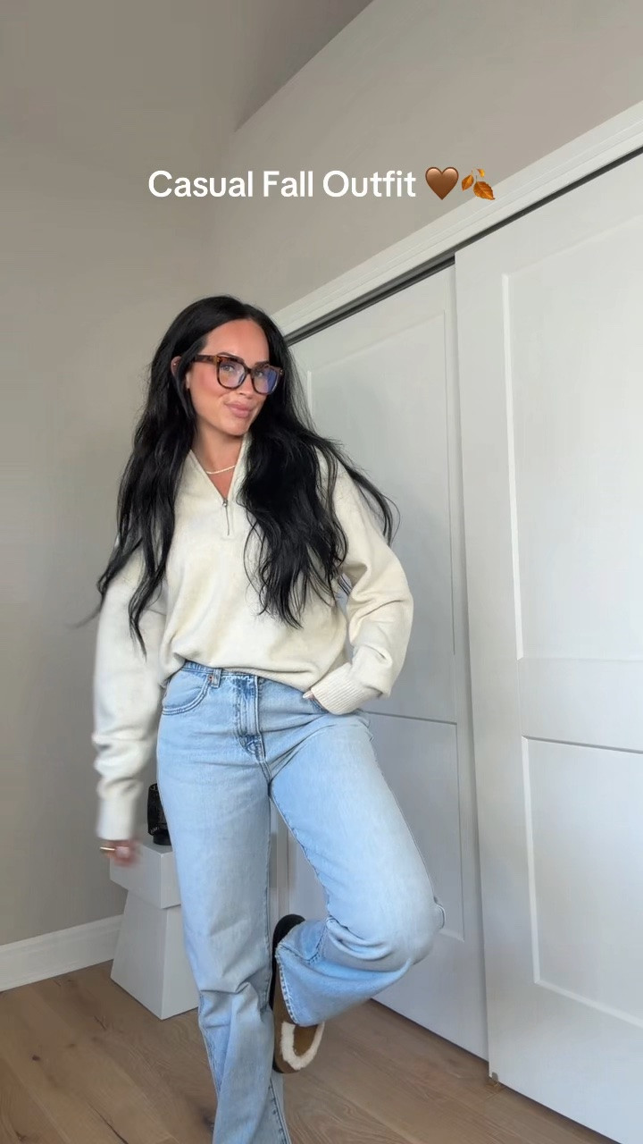 If you’re building your fall wardrobe, these are the pieces I’d start with. A cozy zip-up, great-fitting jeans, and easy slip-on shoes are a combination you can’t go wrong with. I’ll have everything linked on my LTK!

My sizing: 5’7”, 145 lbs, 32DD. 
Size small top and size 27 jeans.




@Aritzia   @Reformation   #FallOutfitInspo #CasualFallStyle #AritziaStyle #ReformationJeans #fallfashion fall outfit inspo, cozy layers, neutral fashion, sweater zip, everyday style, coffee run outfit, weekend outfit, transitional dressing, capsule wardrobe, effortless fashion, chic casual, slip-on shoes, Steve Madden slippers, wide leg jeans, hat outfit, autumn trends, layering essentials, comfy outfit ideas, minimalist style, street style fall, seasonal staples, classic wardrobe, elevated basics, fall clothing, outfit ideas,