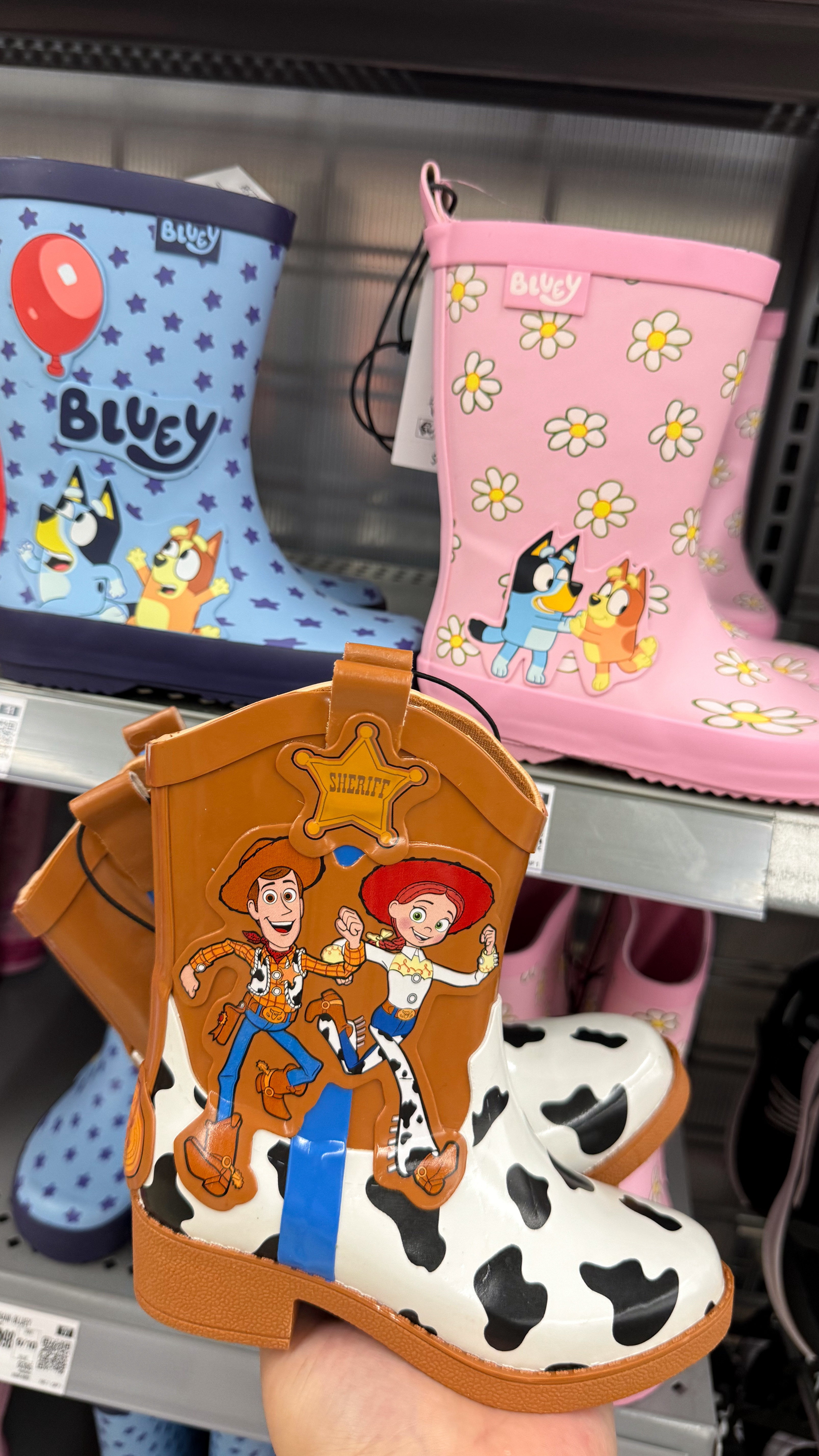 Toddler Rain Boots at Walmart Toy Story not online yet will update once it is 

#LTKShoeCrush #LTKKids #LTKSeasonal