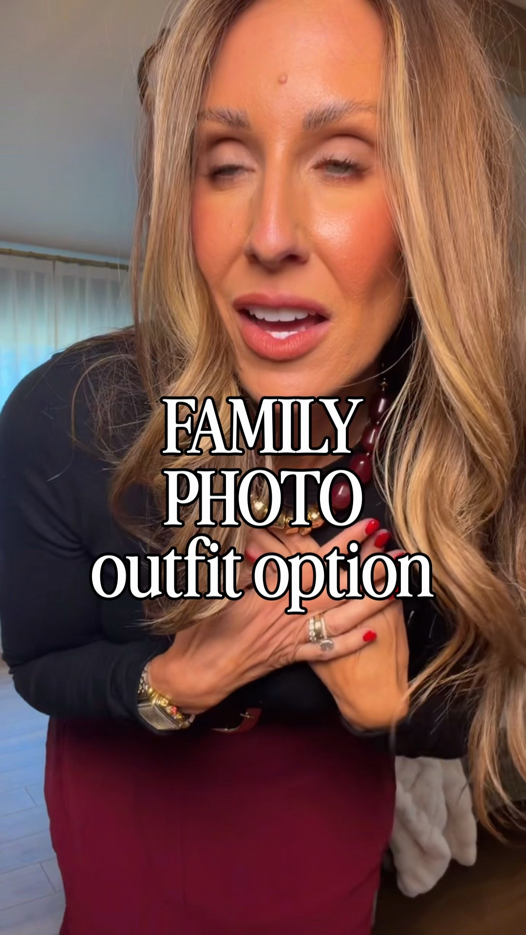 Outfit idea for family photos this fall