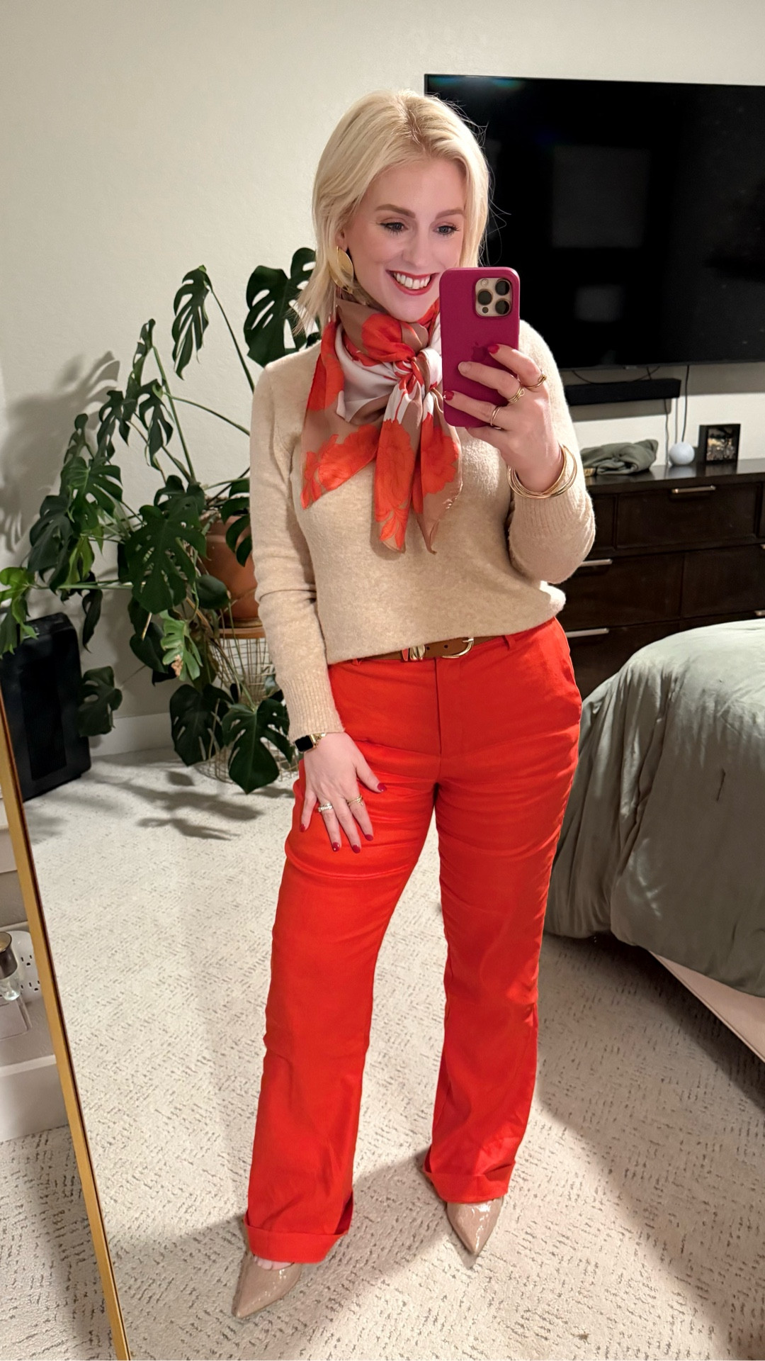 STOP because when the UPS driver is complimenting your outfit… you know it’s a good one. 😂📦✨

Color analysis does. not. lie. These are officially my WOW colors and the difference is wild. The warm reds + camel just make everything pop (skin, eyes, all of it).

I used to second guess bold shades but turns out… they were just waiting for their moment. Linking everything below ❤️🔥

#LTKootd #LTKMidsize #LTKWorkwear