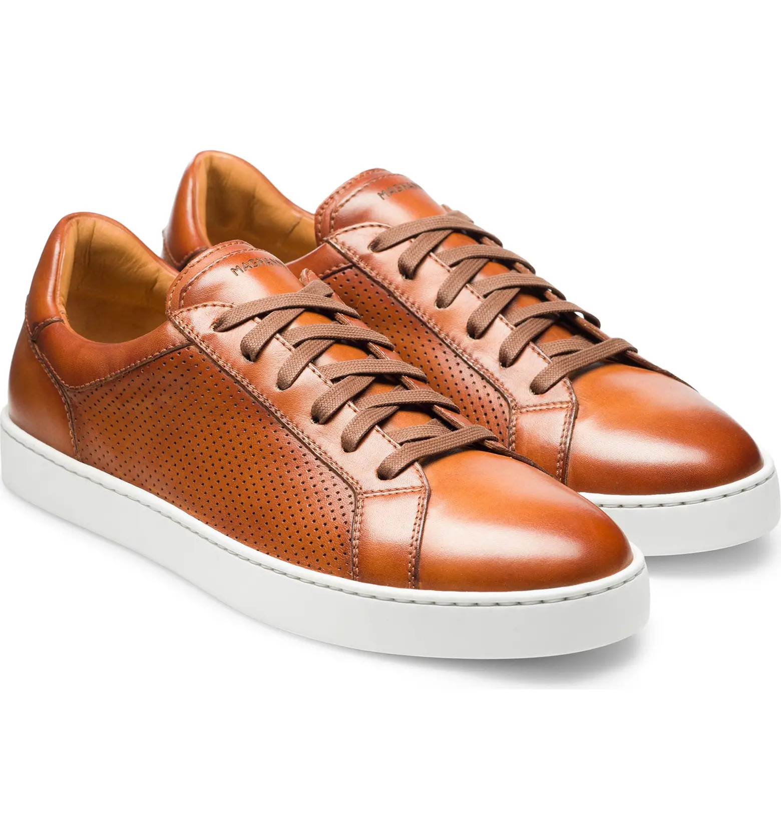 Costa Perforated Leather Low Top Sneaker (Men) | Nordstrom