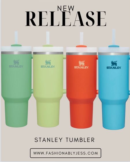 Loving these new vibrant colors in the Stanley tumbler! Perfect for staying hydrated all day long! Shop now! 
#Stanleytumbler 

#LTKFind #LTKunder50 #LTKGiftGuide