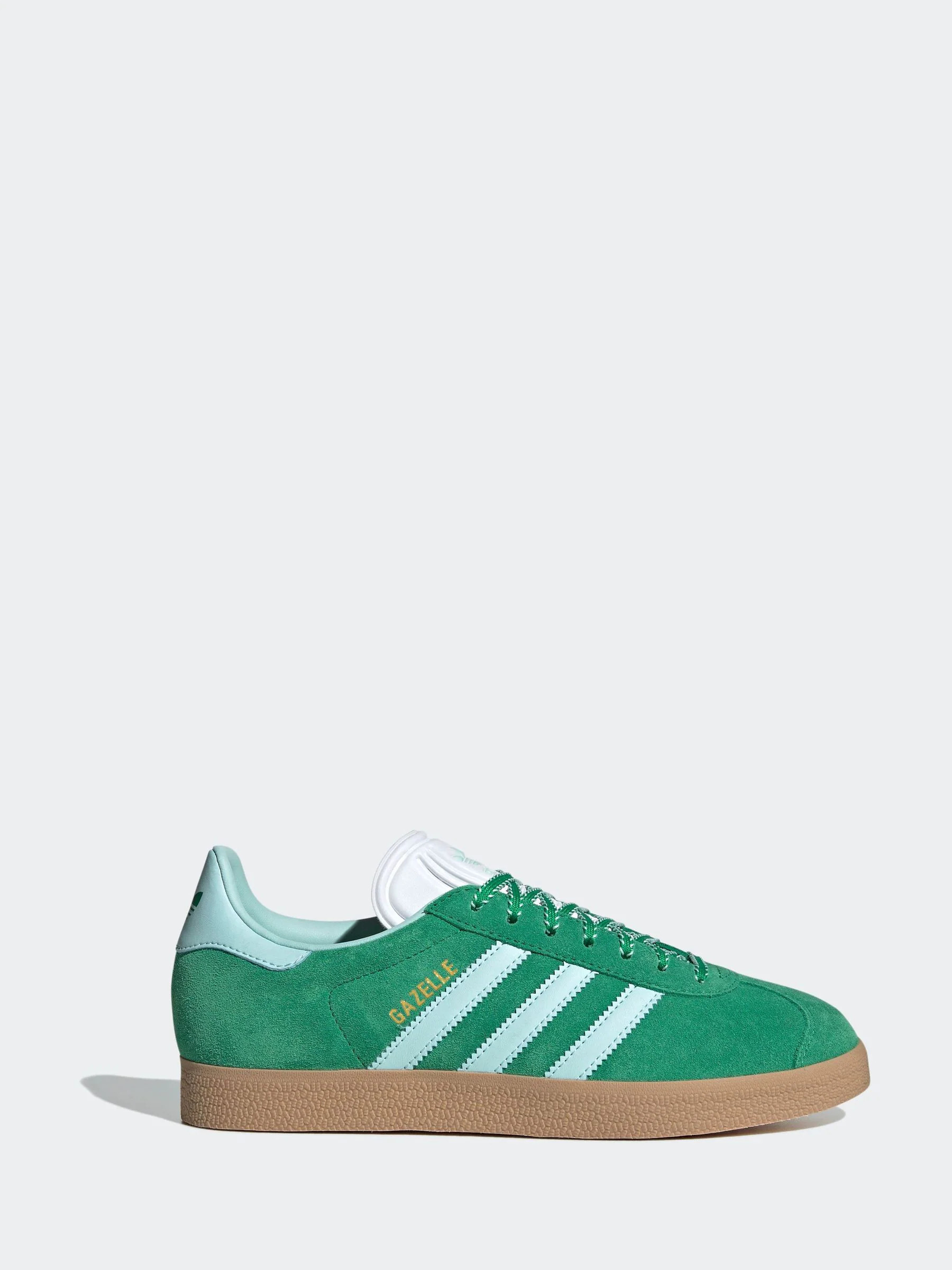 Buy adidas Originals Green/White Gazelle Trainers from Next Ireland | Next EU