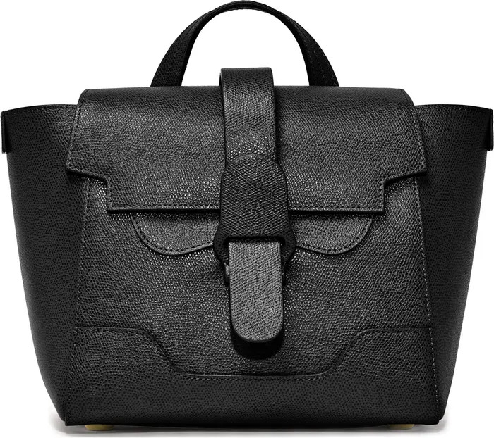 Mini Maestra Pebbled Leather 4-Way Convertible Handbag | Nordstrom