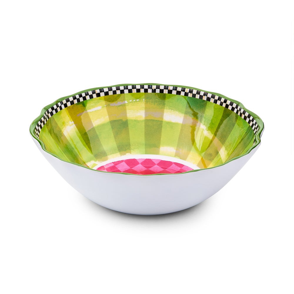 Watermelon Melamine Serving Bowl | MacKenzie-Childs
