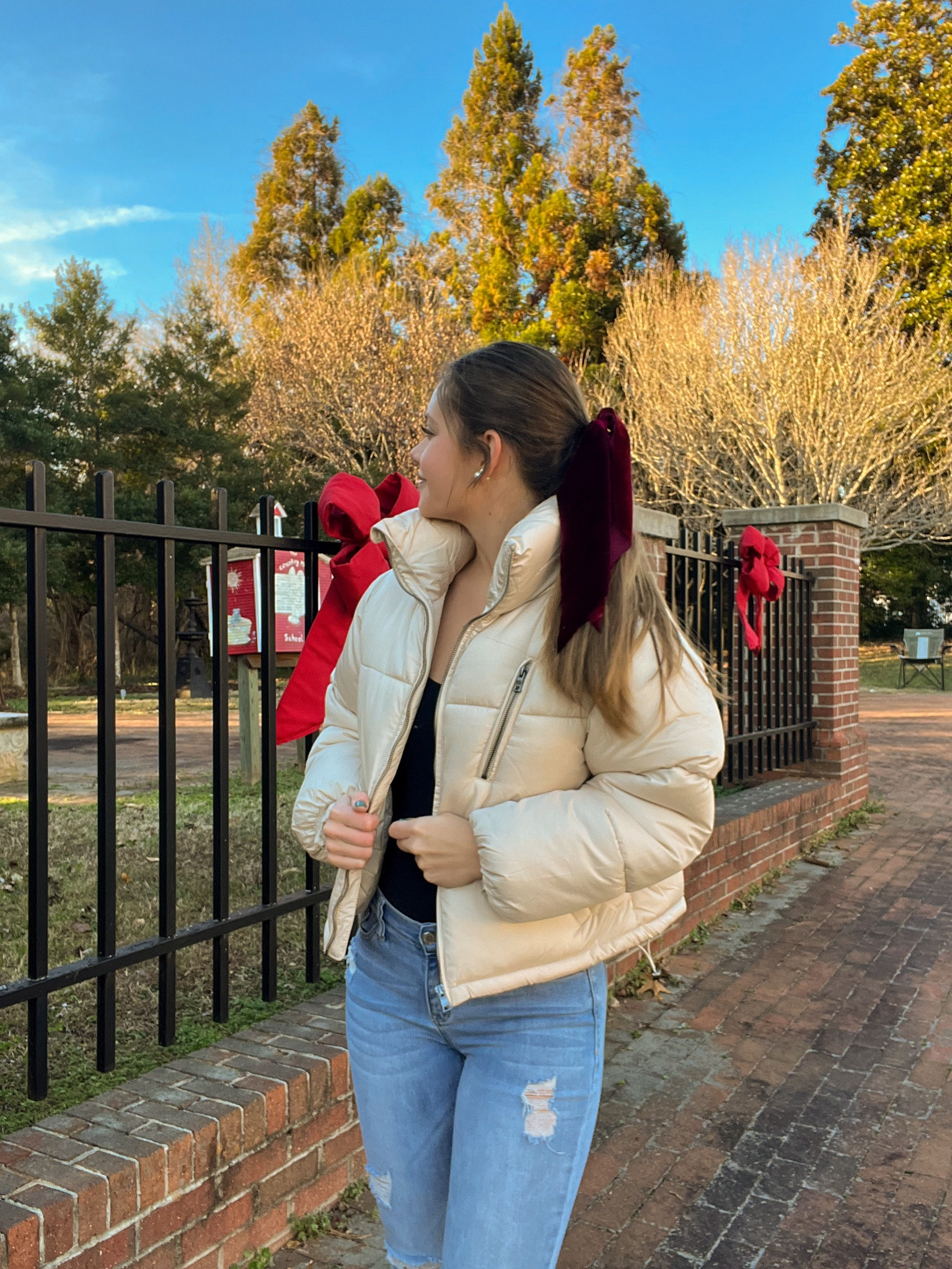 Vici puffer jacket on sale for $35! 
Use my code SAMANTHA.MADELYN for 20% off  @vicidolls! ❤️❄️

winter outfit, winter jacket, puffer jacket, Vici collection, holiday outfit, christmas outfit, christmas clothes 

#LTKSeasonal #LTKstyletip #LTKfindsunder100