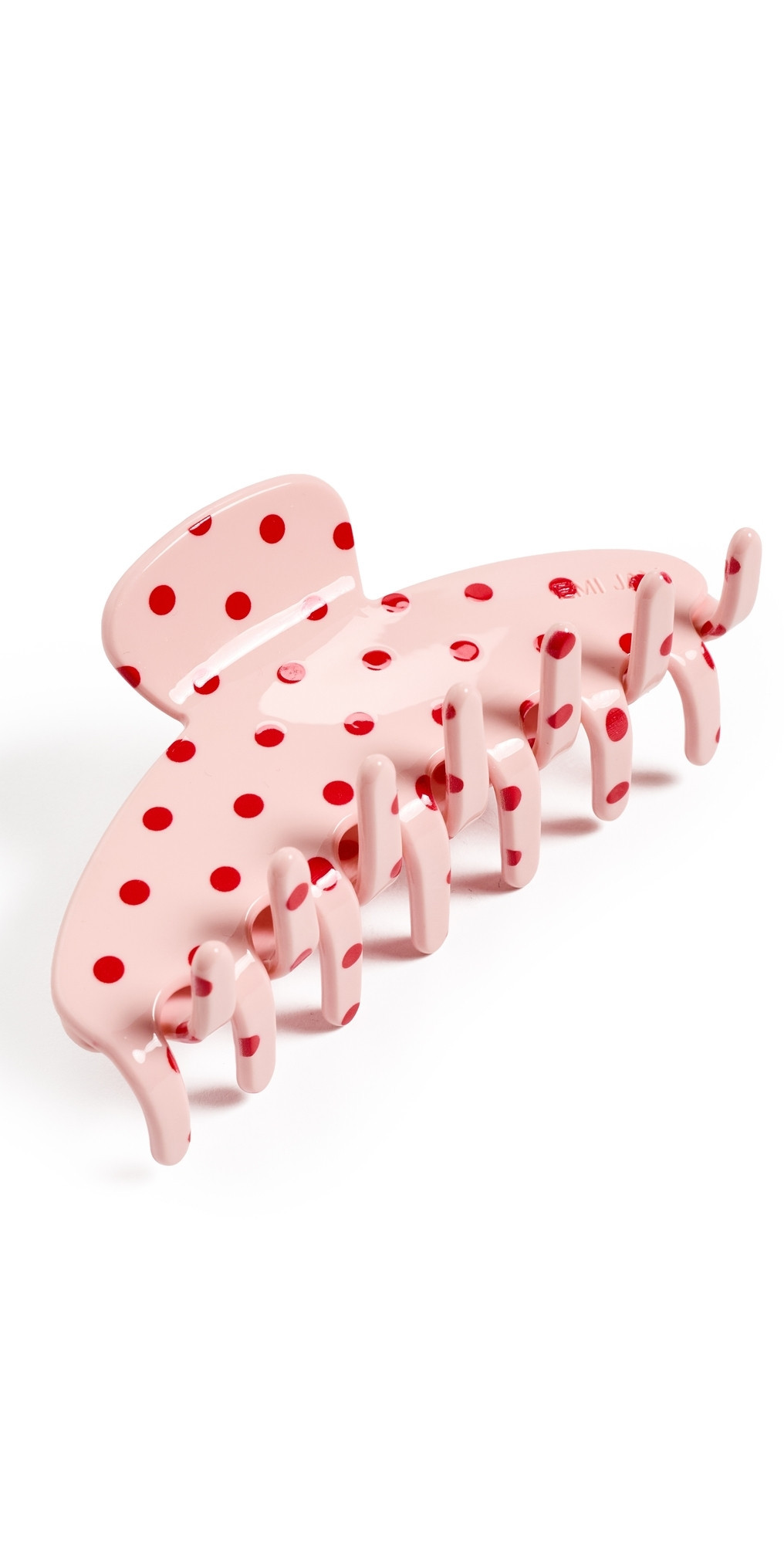 Emi Jay Big Effing Clip Blush Polka Dot One Size | Shopbop
