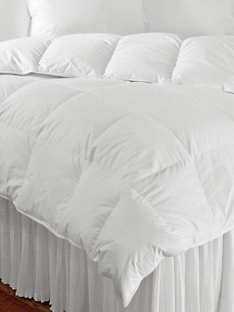 Villa Year Round Cotton European White Down Filled Comforter | Saks Fifth Avenue