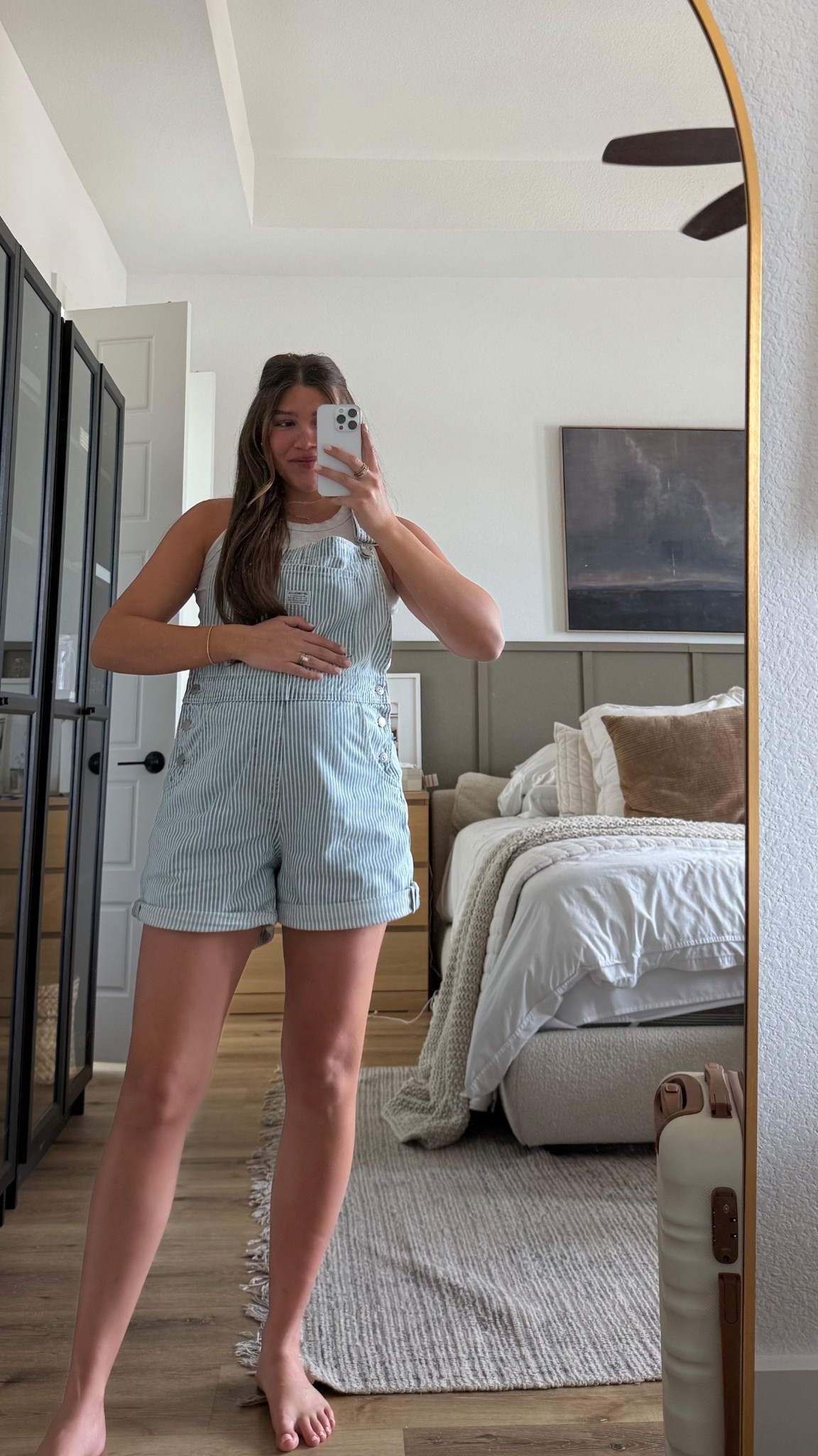 Overalls! Size up for bump! I’m wearing a L! 

#LTKStyleTip #LTKBaby #LTKBump