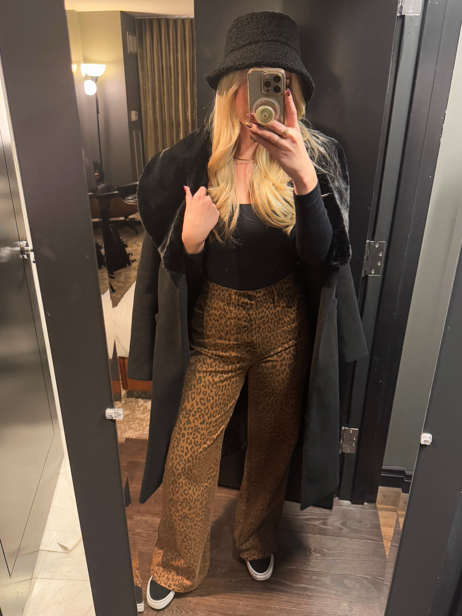 The best baggy cheetah denim 🐆