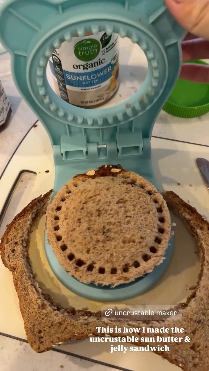 Uncrustable maker! 
This is how I made the uncrustable sun butter and jelly sandwich! 

#LTKmomlife #LTKKids #LTKHome