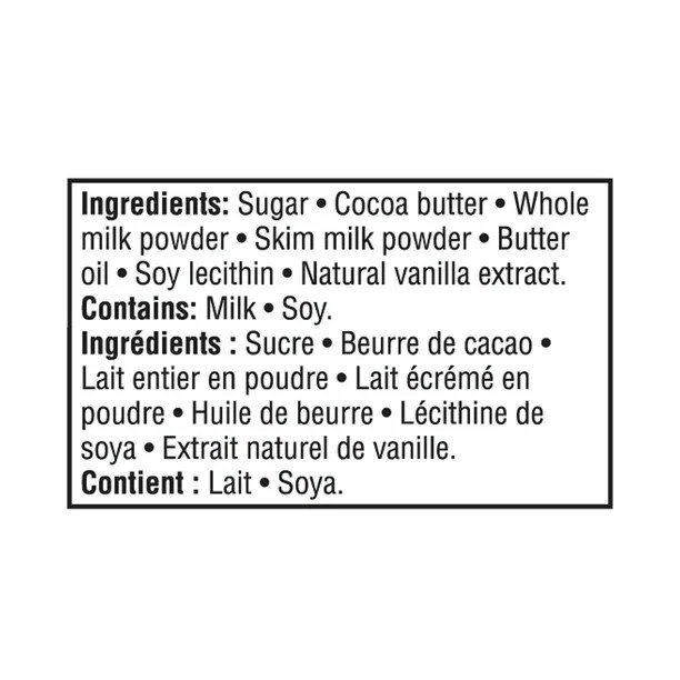 Great Value White Chocolate Chips, 226 g - Walmart.ca | Walmart (CA)