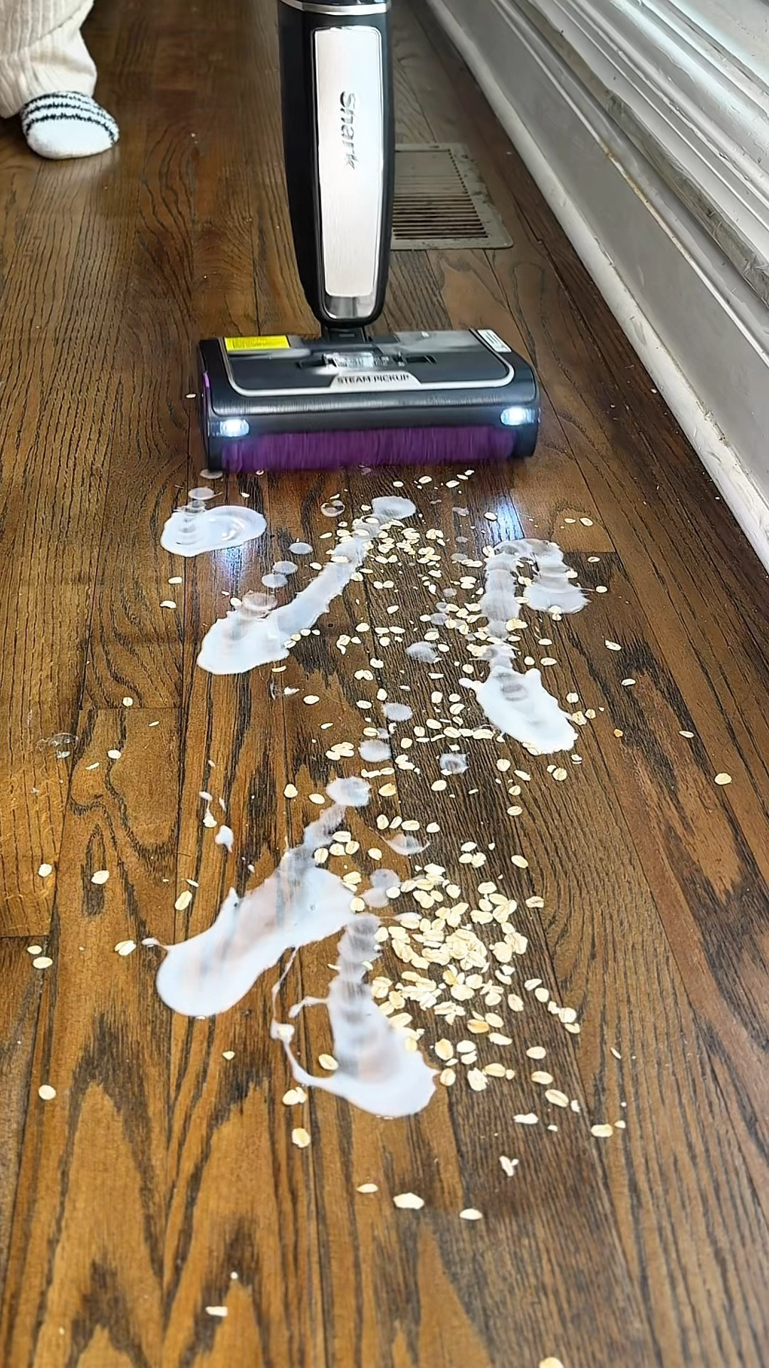 If you’re tired of mops that just smear messes around, this Shark Steam Pickup Hard Floor Cleaning System is a game changer. It scrubs, steams, and actually lifts dirt in one pass—no buckets, no streaks, and no sticky floors afterward. It works on hardwood, tile, laminate, and busy homes with pets or kids. Plus, it comes with two brushrolls so you can keep cleaning without stopping. This is officially my new floor-cleaning obsession 🧼✨

#SharkCleaning #FloorCleaningSystem #SteamMop #CleaningEssentials #HomeCleaningRoutine #HardwoodFloors #TileFloors #CleanHomeTips #MopAndVacuum #LTKHome #HomeFinds #CleaningHack #MomLifeCleaning #PetFriendlyCleaning #DailyCleaningRoutine