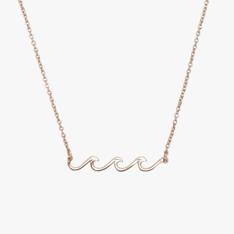 Delicate Wave Necklace | Pura Vida Bracelets