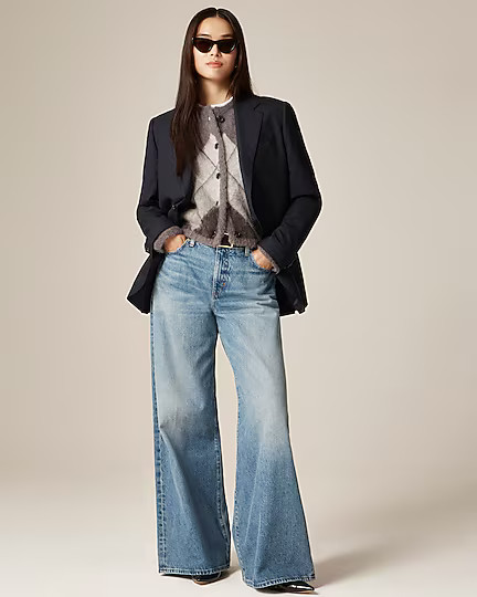 Cardigan in argyle wool blend | J. Crew US